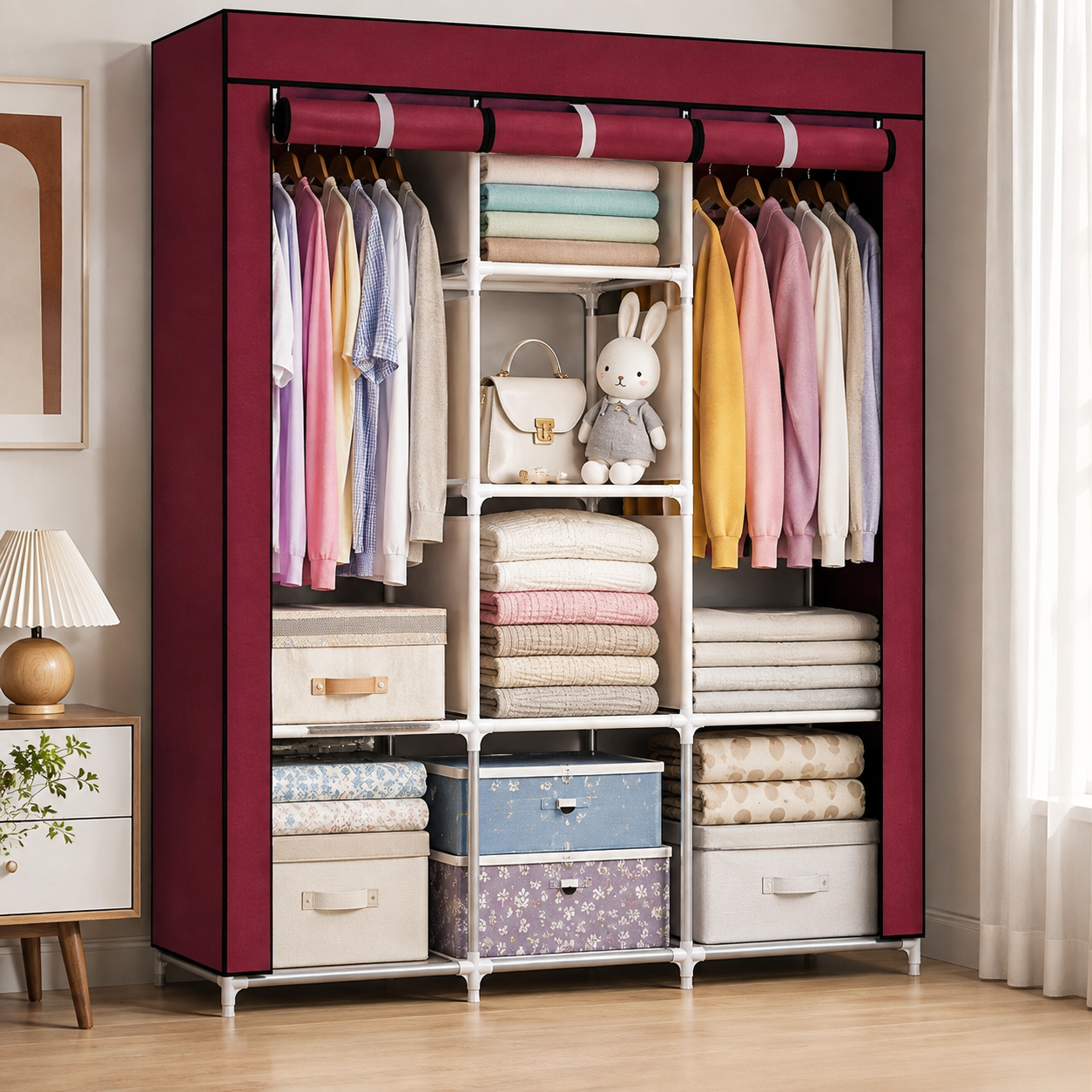 🏡 ¡TRANSFORMA EL DESORDEN EN UN ESPACIO PERFECTAMENTE ORGANIZADO! ✨👕👗