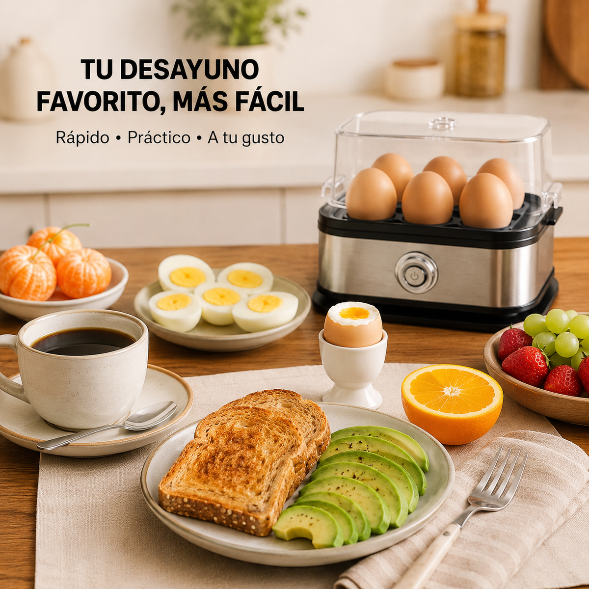 EggMaster – Cocina Huevos Perfectos en Minutos