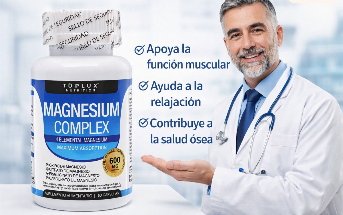 MAGNESIO COMPLEX 600MG
