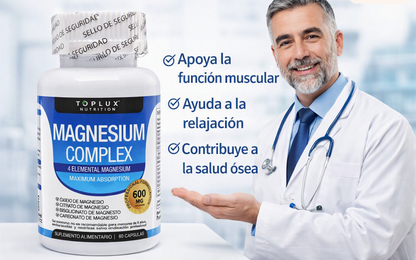 MAGNESIO COMPLEX 600MG